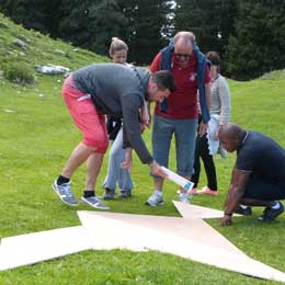Les exercices d’un Team building